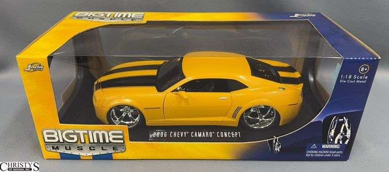 Jada Toys Bigtime Muscle 2006 Chevy Camaro Concept 1:18 Scale image