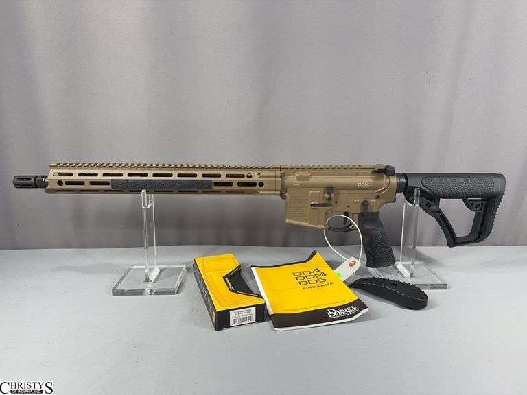 Daniel Defense DDM4 V7 Rifle cal. .223 SN: DDM4394097 in Black Daniel Defense Case with Instruction Manual and Magazine image
