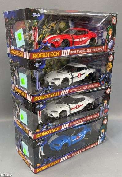 Robotech Jada Toys Hollywood Rides 2020 Toyota Supra Die-Cast Car Set image