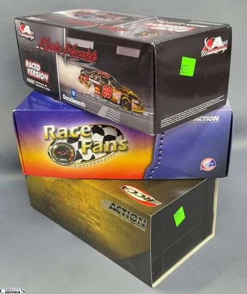 Kevin Harvick NASCAR Diecast Car Lot - 2001, 2004, 2006 Monte Carlo image