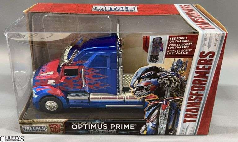 Transformers The Last Knight Optimus Prime Diecast Vehicle image