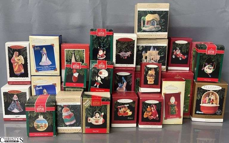 30 Hallmark Keepsake Ornaments - Barbie, Disney, and Others image
