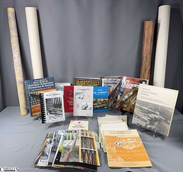 Firearms Guides, GCA Journals, Indiana Maps, Geology Surveys and Posters image