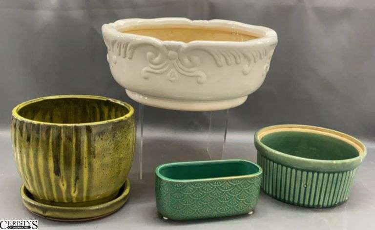 Ceramic Planters, Delivery Vase, Largest 13x5" image