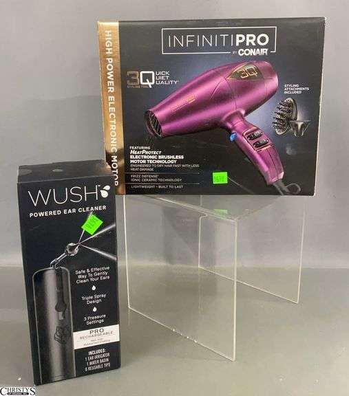 Powered Ear Cleaner and Infinity Pro Hair Dryer image