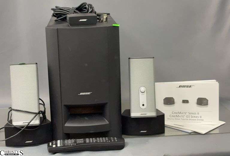 Bose Subwoofer, Bose Speakers with Remote, Bose Computer Speakers - Missing power cords - 9" x 18" x 14" of subwoofer image