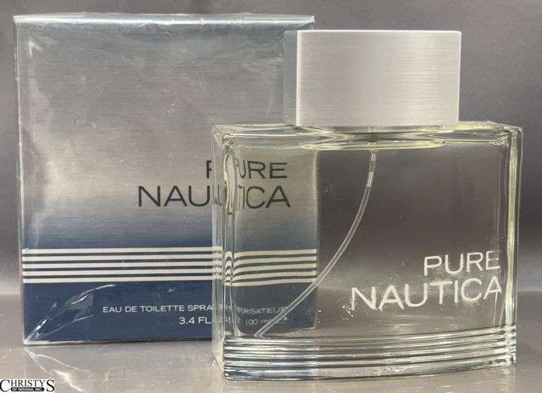 2 Nautica Pure Cologne Bottles 3.4 Fl Oz image