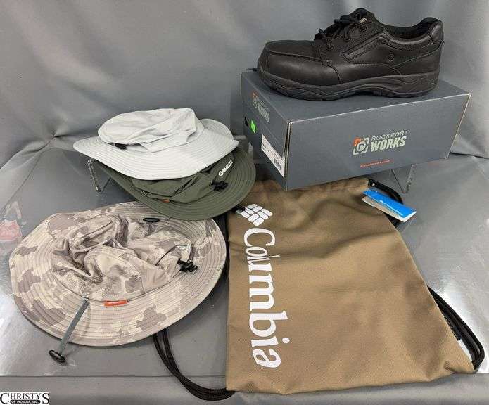 Rockport Shoes, Bucket Hats, Columbia Cinch Sack image
