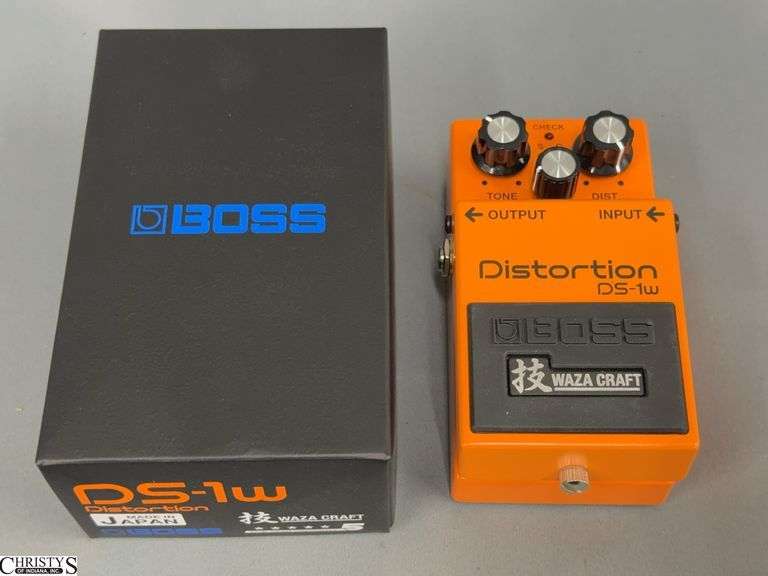 Boss DS-1W Waza Craft Distortion Pedal Without Power Supply image