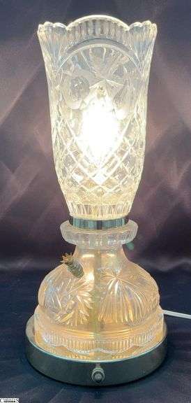 Crystal Torchiere Table Lamp - 15" image