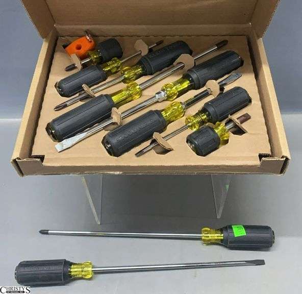 Klein Hand Tools, Screw Drivers and Nut Drivers In Box image