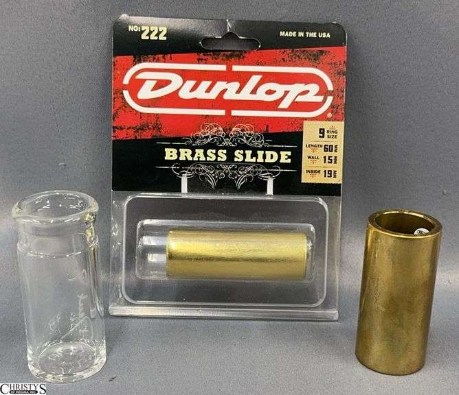 2 Brass and 1 Glass Slides image