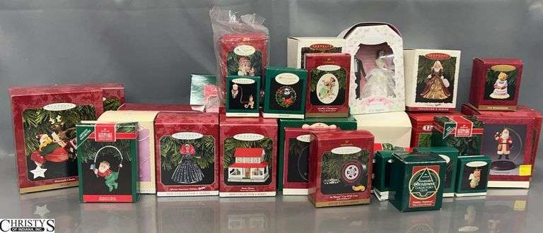 34 Hallmark Keepsake Ornaments - Jeff Gordon, Barbie, and Others image