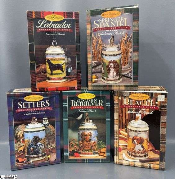 5 Hunters Companion Series Anheuser-Busch Steins image
