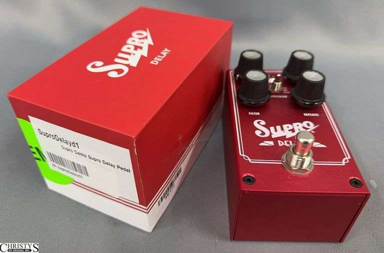 Supro Delayed Model 1313 Delay Pedal No Power Cord image