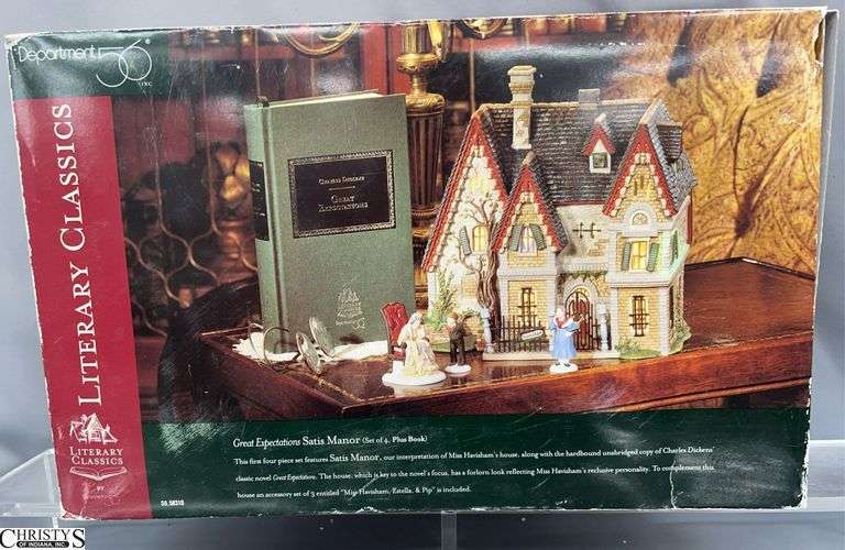 Dept 56 Literary Classics Great Expectations Satis Manor image