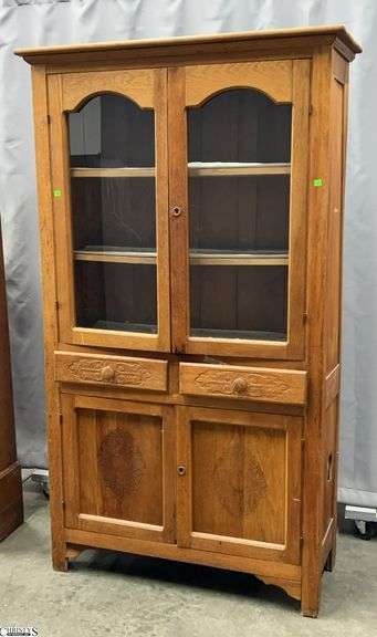 4 Door 2 Drawer Cabinet 42x16x73 image