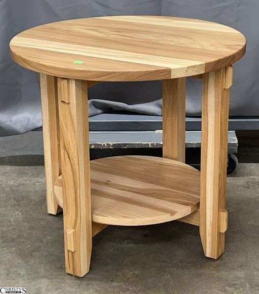 24" Amish Made Bungalow End Table 22" Tall image