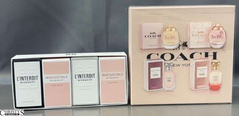 Givenchy and Coach Ladies Mini Perfumes image