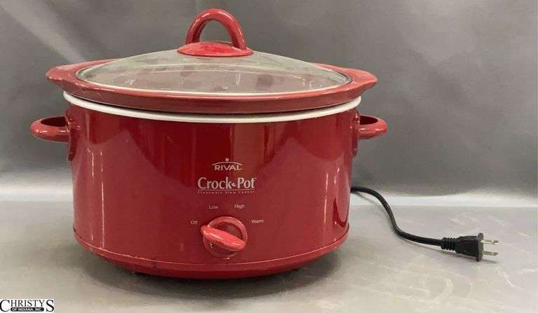 Brick Red Rival Crock Pot Model SCV401 image