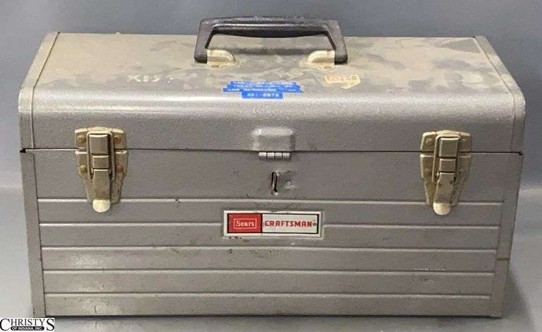 Craftsman Tool Box 18" Long, Hand Tools and Hardware Contents image