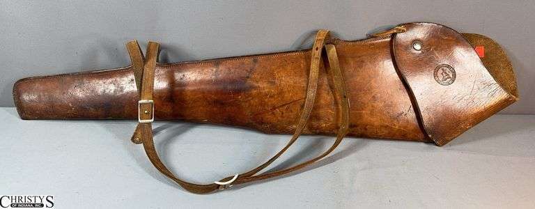 Heiser Keyston Lichtenberger Rifle Scabbard Marked 62 S.  Approx. 38 1/2" Long image