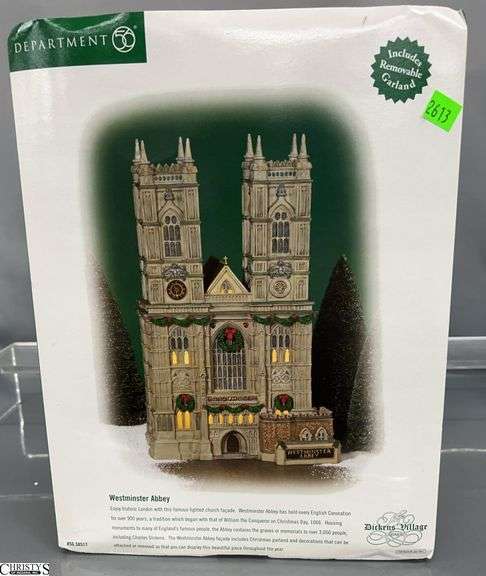 Dept 56 Dickens Village Series, Westminster Abbey image