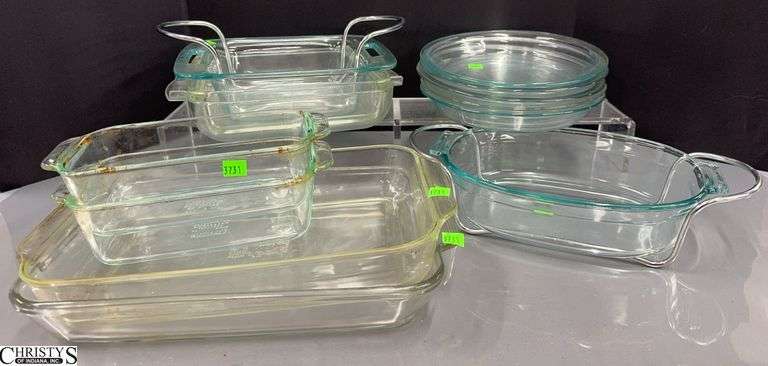 Clear Baking, Rectangle, Loaves, Pie Dishes, Oval and Square Two Holders image