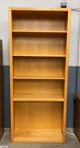 Wood Book Case 36x12x84" image