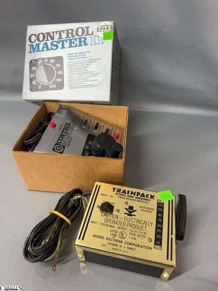 Control Master II Transformer and Trainpack HO Gauge Transformer image