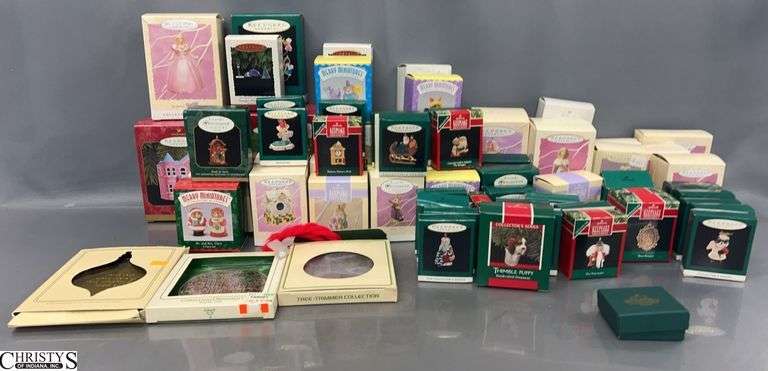 65 Hallmark Keepsake Ornaments - Barbie, Easter, and Others image