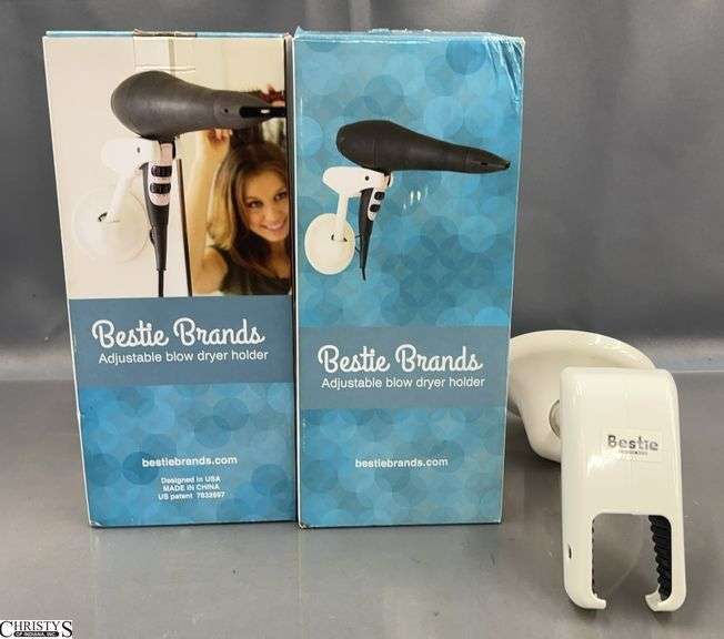 2 Bestie Brands Adjustable Blow Dryer Holders image