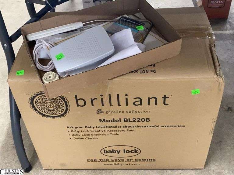 Brilliant Baby Lock Sewing Machine Model BL220B image