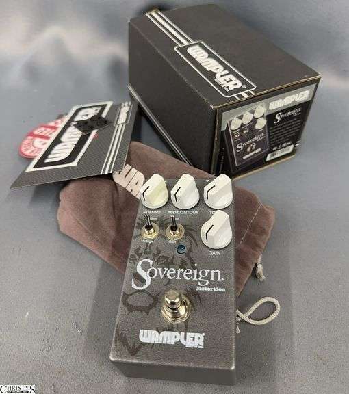 Used Wampler Sovereign Pedal No Power Cord image