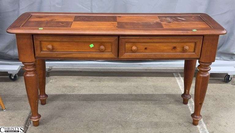 2 Drawer Riverside Furniture Console Table 50x17x27" image