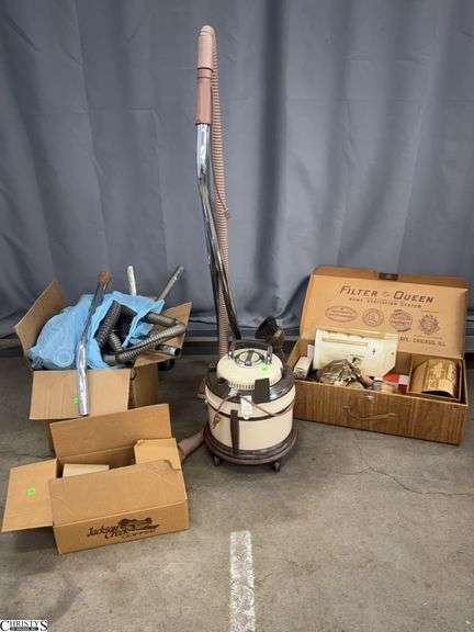 Vintage Filter Queen Vacuum and Attachments image