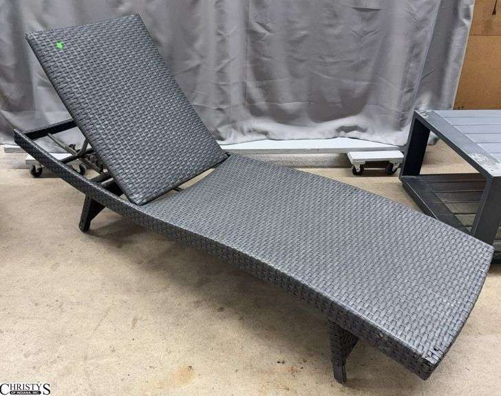 Pool Side Lounge Chair, Some Damage To Corner 25x77" Long image