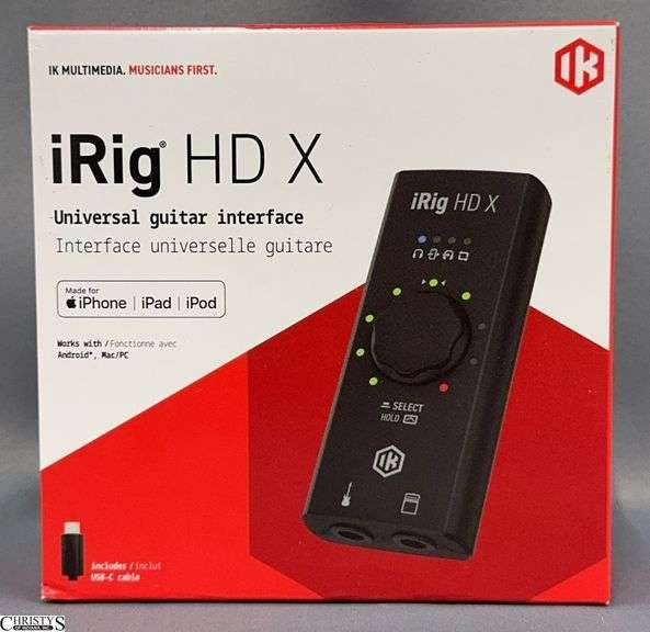 iRig HD X Universal Guitar Interface Appears To Be Unopened image