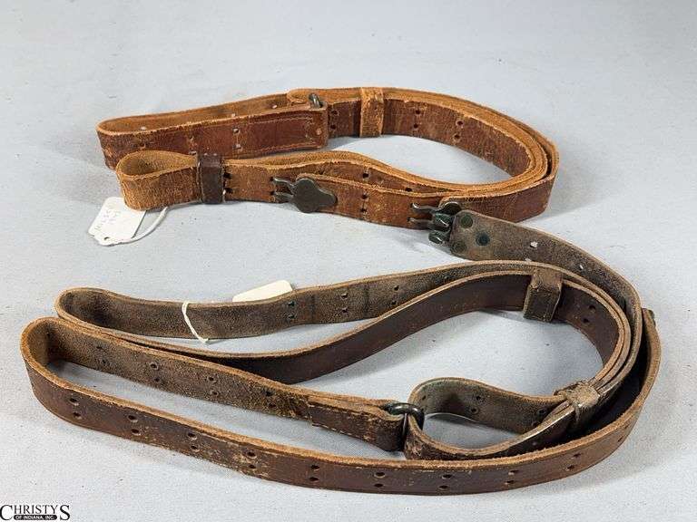 2 Slings Marked Boyd 42 and Milsco 1943 image