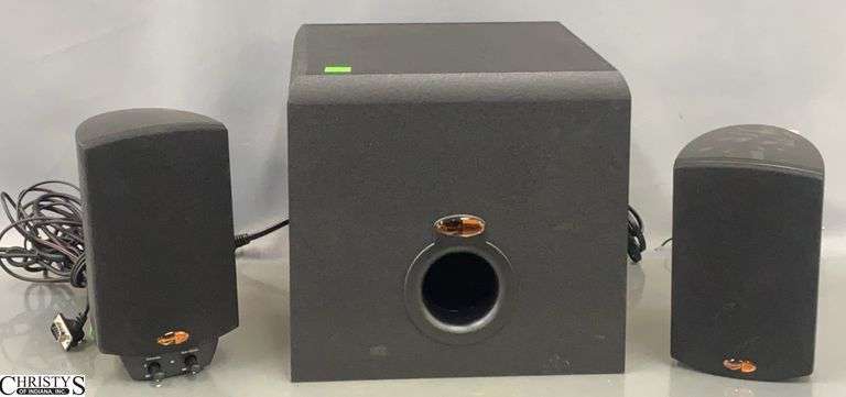 Klipsch THX Subwoofer and Speakers - 10" x 11" x 9.5" of subwoofer image