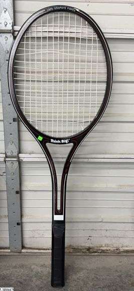 Think Big Decorative Tennis Racquet - 54" x 19" - some wear image