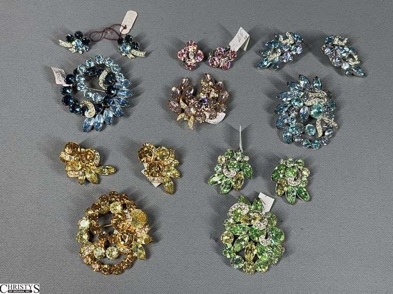 5 Eisenberg Pin and Earrings Sets image