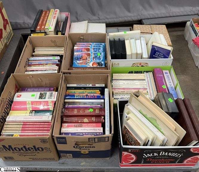 SKID With Religious, Bibles, Thesaurus, Mathmatics, Life Cycle Library, Tapes and Audio, SKID NOT INCLUDED image