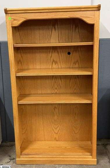 Wood Book Shelf 33.5x13x62" image