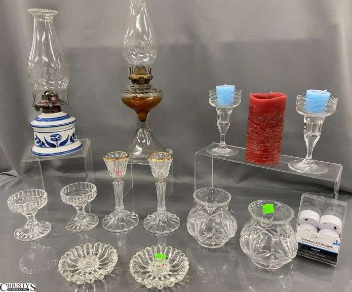 Oil Lamps, Votive Holders, Candle Sconces image