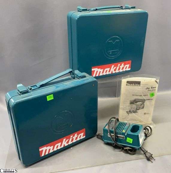 Makita Electric Jig Saw and Cordless Driver Drill image