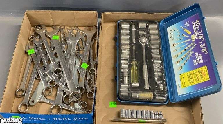 Drive Socket Set, Combination Wrenches, Sockets image