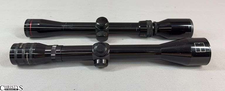 2 Rifle Scopes- Deerfield 3-9x32 Wide View Scope and Kassnar 6X40 Scope image