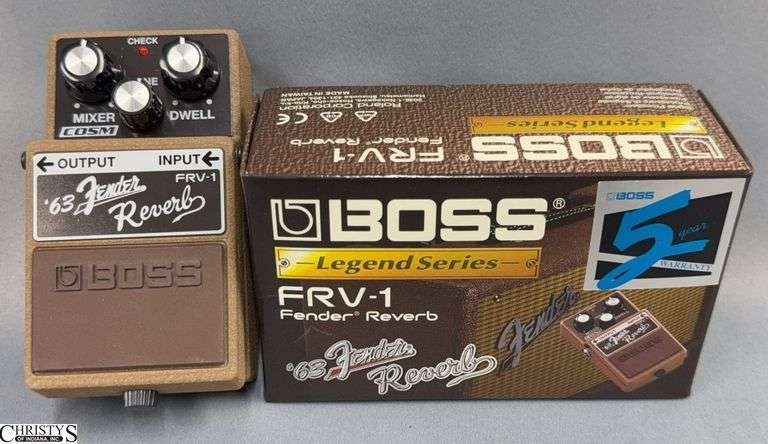 Boss Legend Series FRV-1, Fender Reverb Pedal Without Power Cord image