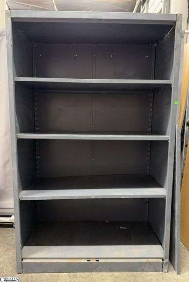 Metal Shelving Unit 48x24x78 Missing Doors image